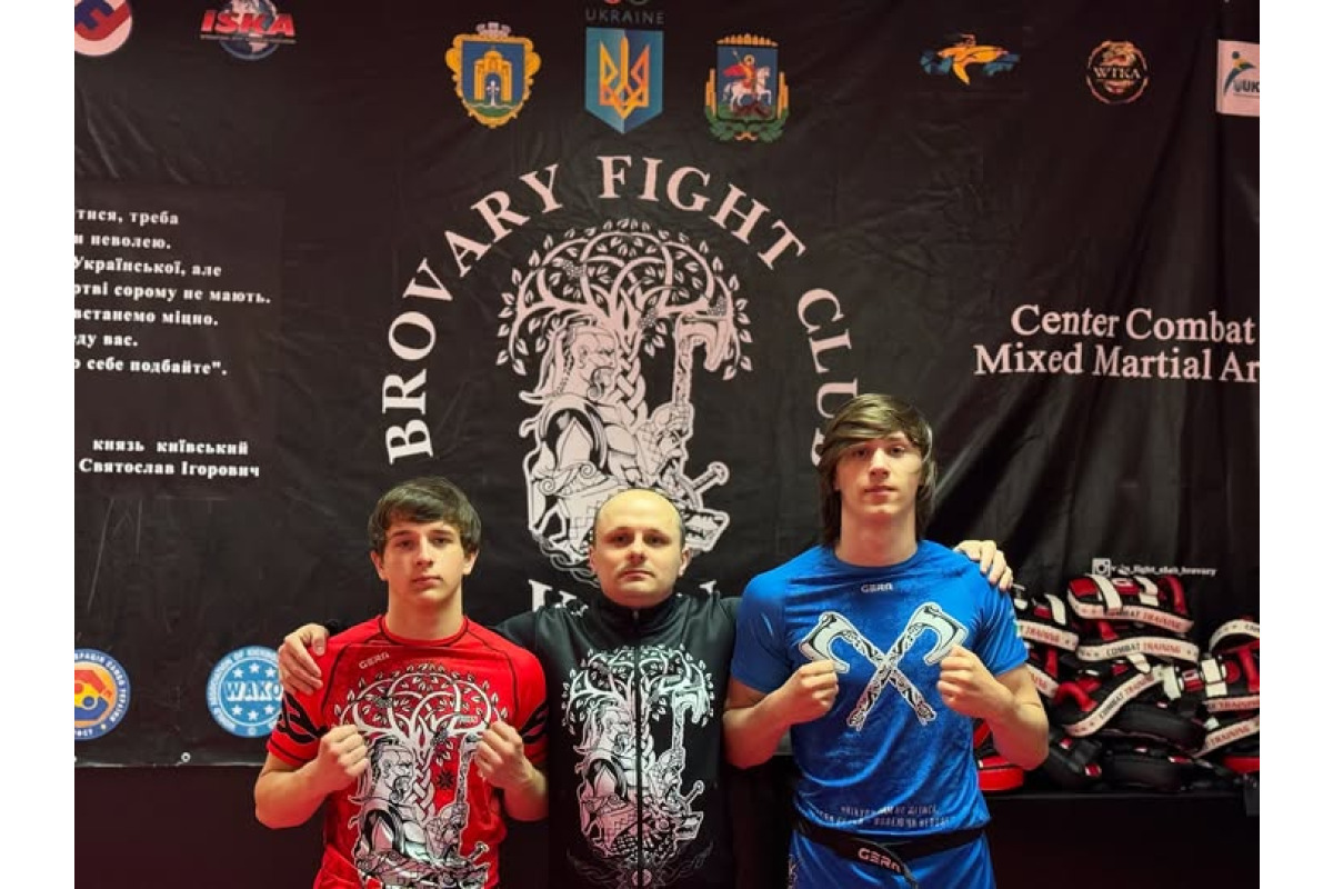 Юні бійці з Броварів здобули золото і бронзу на чемпіонаті світу з ММА в Бразилії