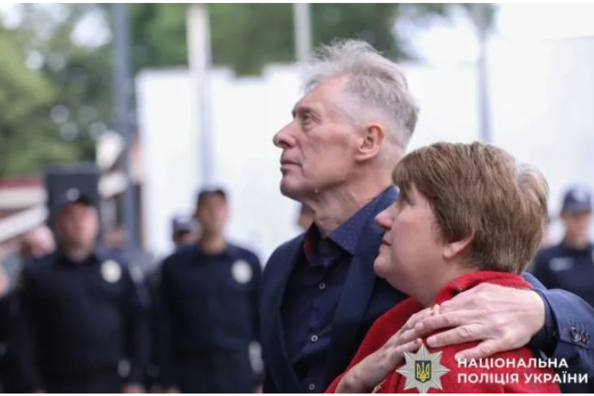 У Бородянському відділенні поліції встановили меморіальну дошку на честь загиблого поліцейського Юрія Чабаха