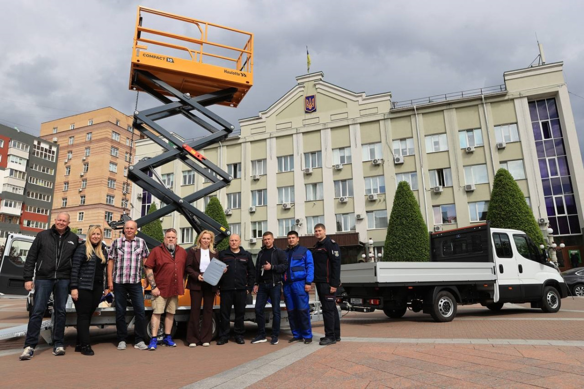 Ірпінь отримав гуманітарну допомогу від міста-побратима Борни