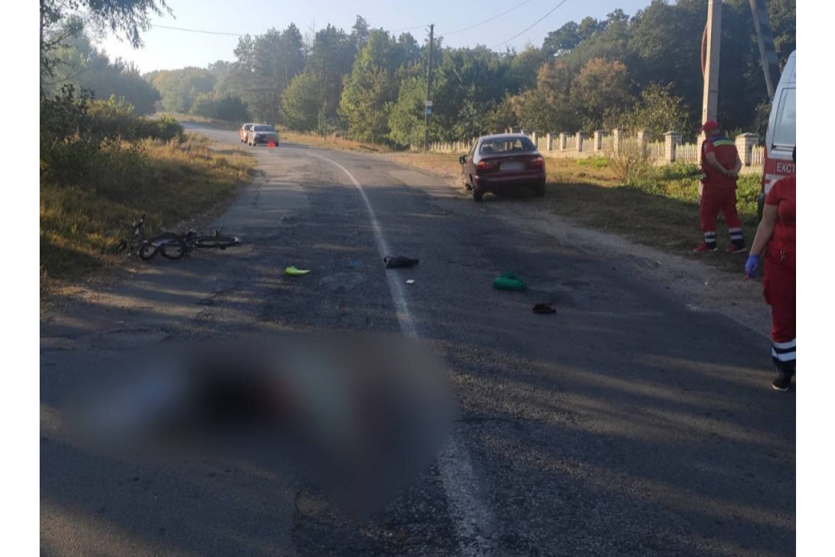 У ДТП на Обухівщині загинула велосипедистка