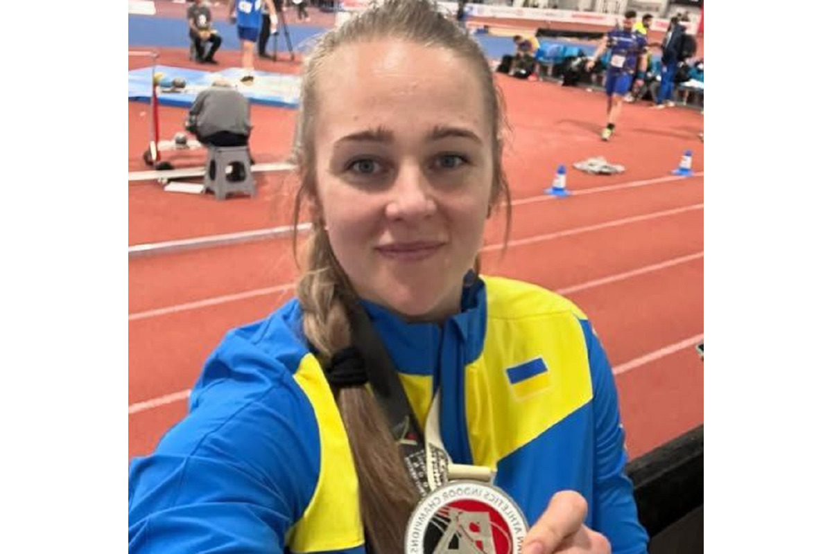 Броварська легкоатлетка Ольга Голодна здобула "срібло" на чемпіонаті Балканських легкоатлетичних федерацій