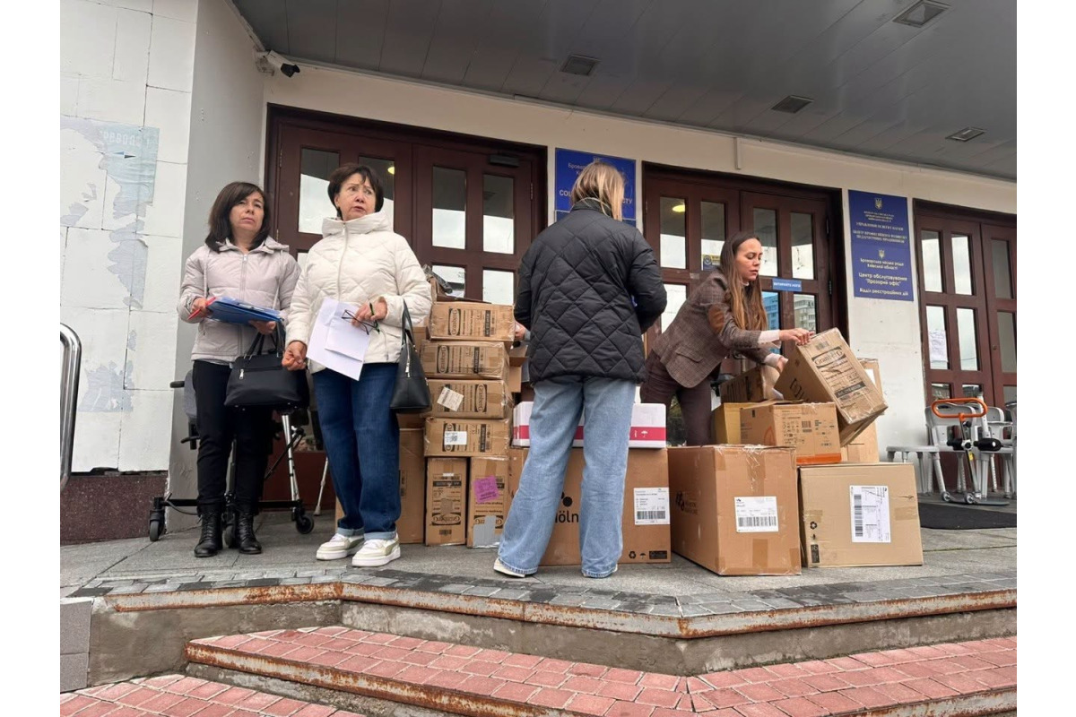 Броварська громада отримала гуманітарну допомогу від українців у Норвегії
