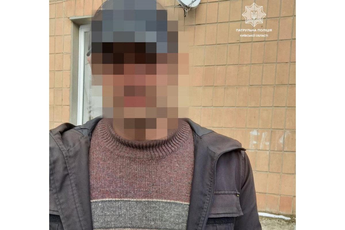 У Бучі патрульні склали адмінматеріали на затятого порушника ПДР під кайфом