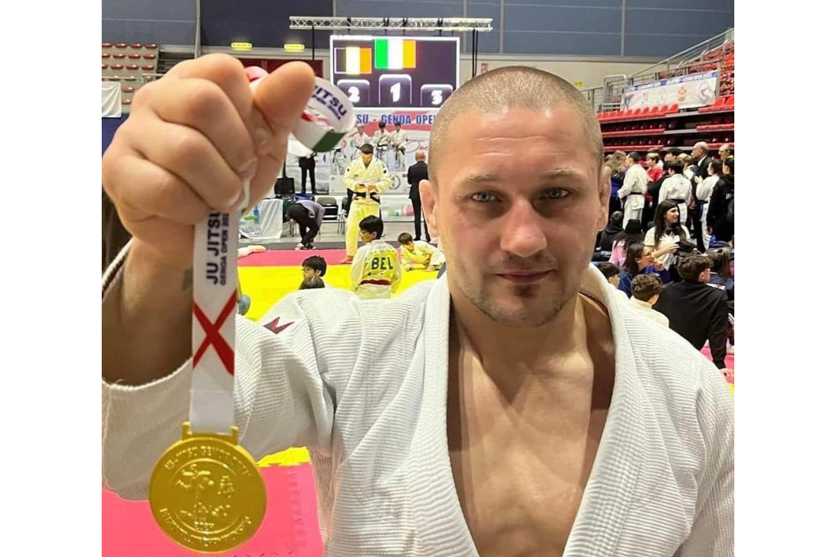 Білоцерківець виборов "золото" на етапі Кубку Європи з джиу-джитсу (ФОТО)