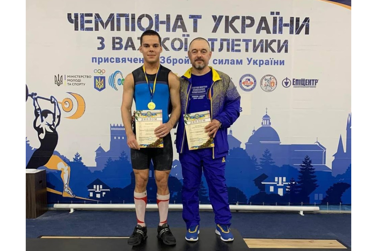 Важкоатлет з Білої Церкви став чемпіоном України
