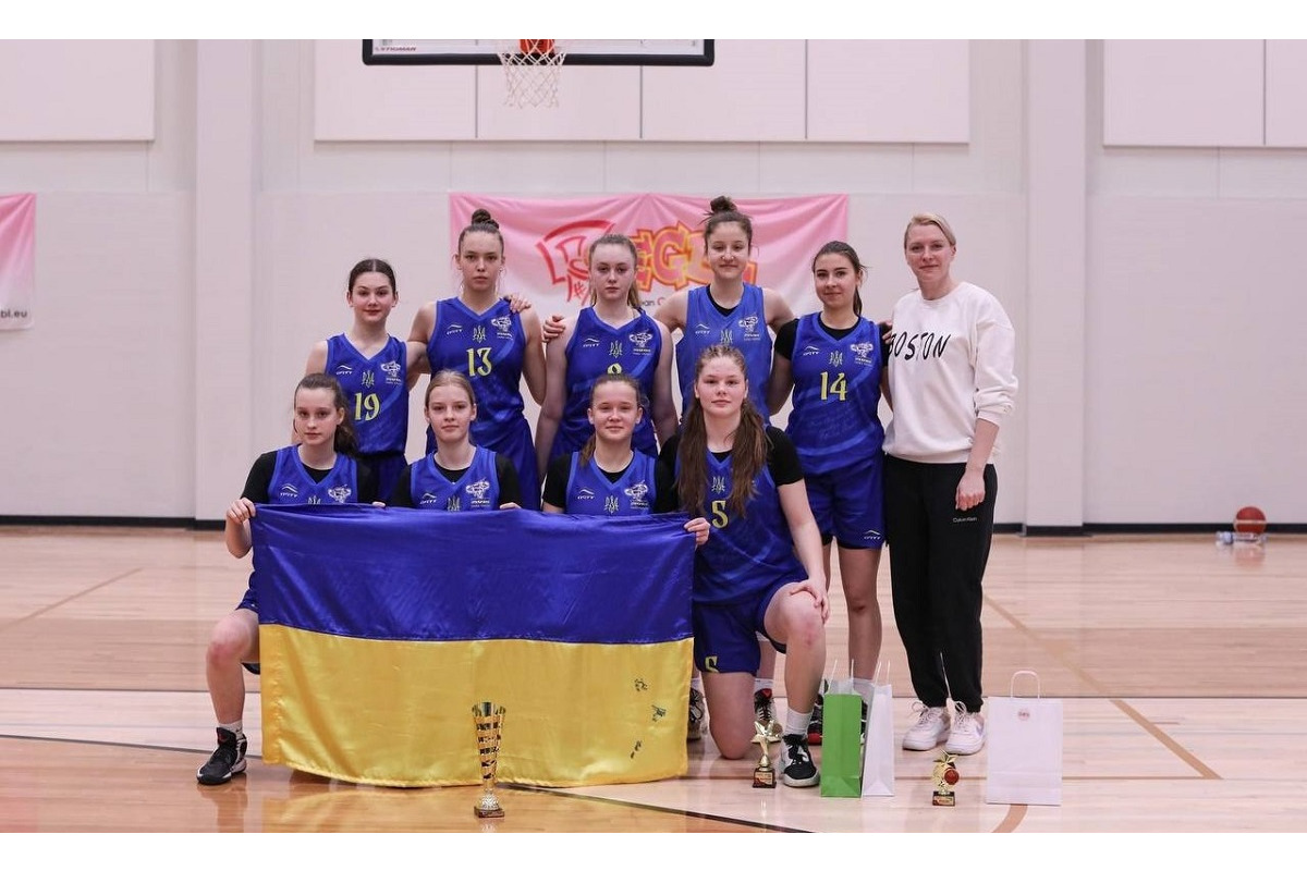 Броварська команда посіла 5 місце на третьому етапі European Girls Basketball League