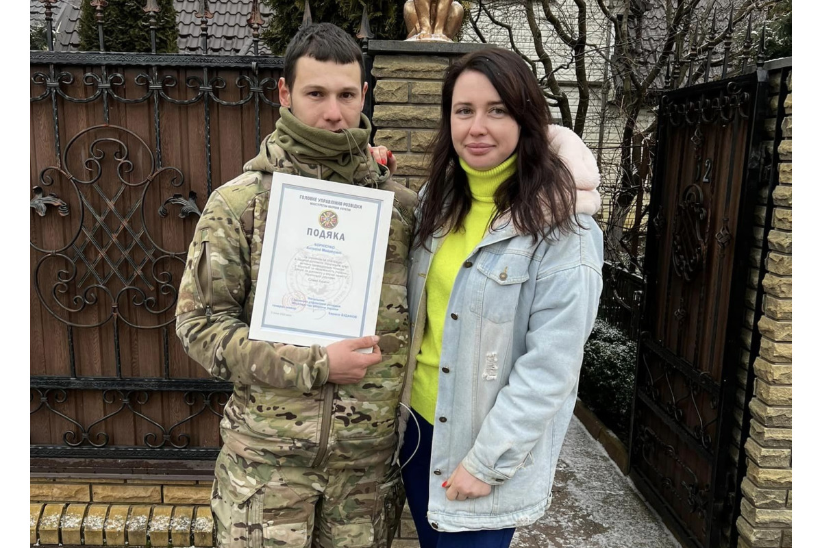 Начальник розвідки Буданов відзначив подякою волонтерку з Броварщини