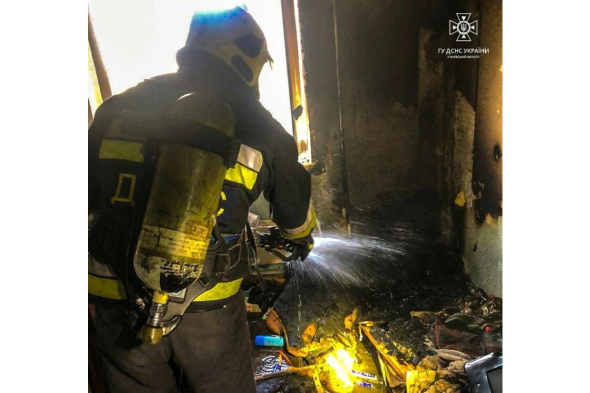 У Білій Церкві надзвичайники врятували з пожежі п’ятьох людей