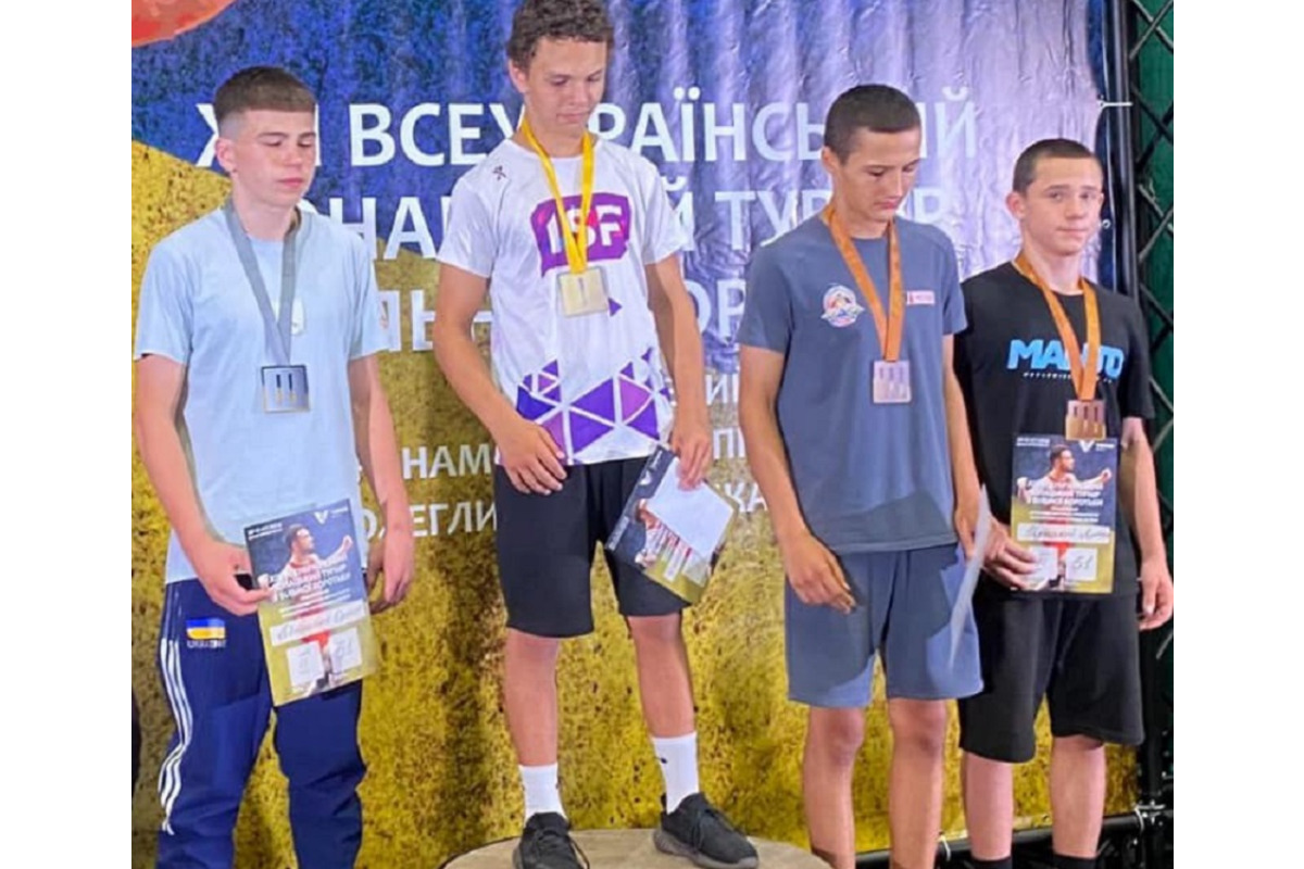 Спортсмен з Обухівщини здобув "золото" на всеукраїнському турнірі з вільної боротьби