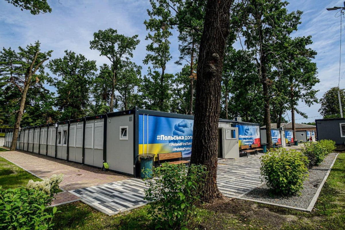 В Ірпені завершують облаштування другого модульного містечка (ФОТО)
