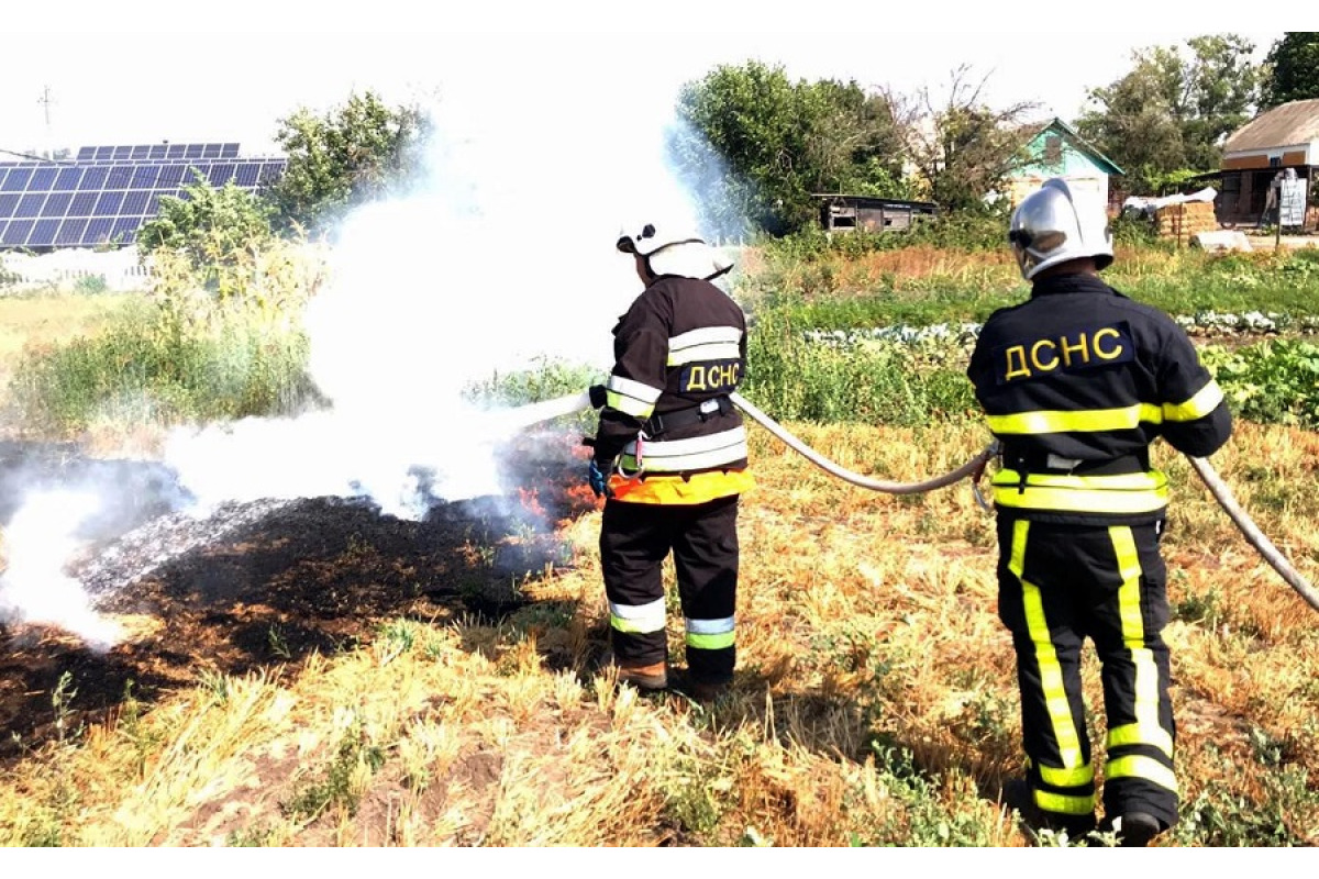 Рятувальники ліквідували дві пожежі в екосистемах Білоцерківщини (ФОТО)