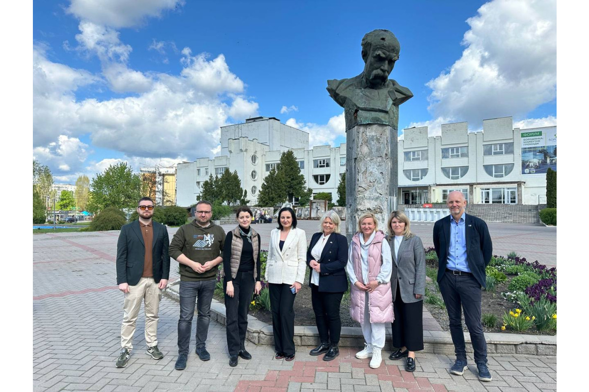 Бородянку відвідали іноземні делегації (ФОТО)