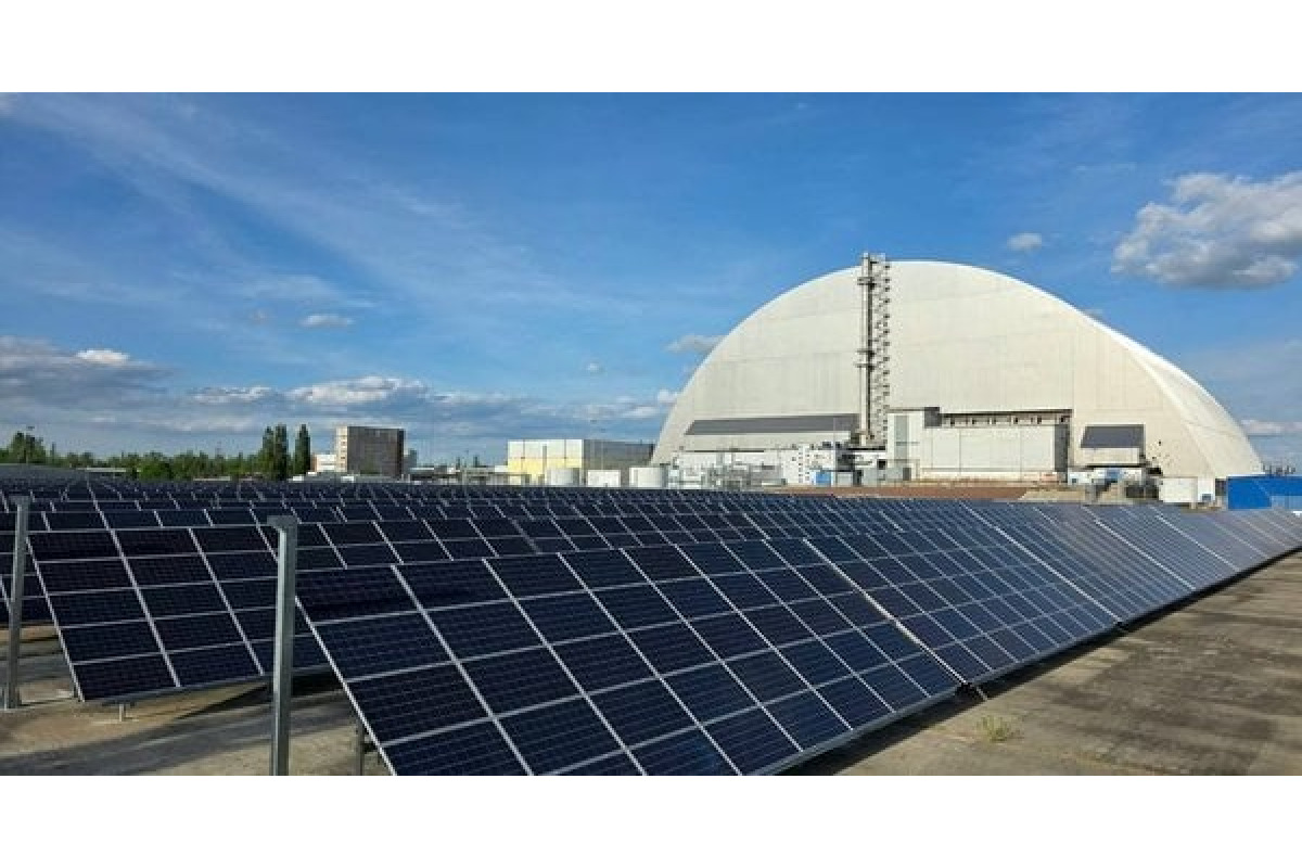 На Чорнобильській АЕС запрацювала сонячна електростанція