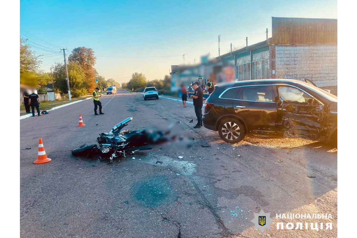 Смертельна ДТП на Броварщині: загинув мотоцикліст