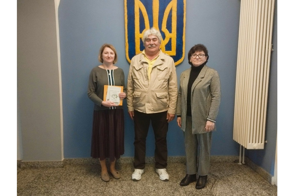 Персональна виставка картин білоцерківського художника Леоніда Маадира відкрилася у посольстві України в Німеччині
