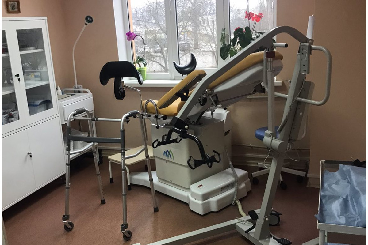 В Обухівській лікарні відкрили безбар'єрний гінекологічний кабінет