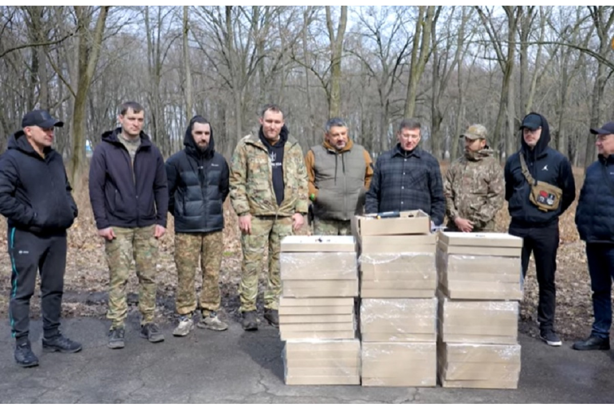 Броварська громада передала дрони батальйону «Свобода» (ВІДЕО)