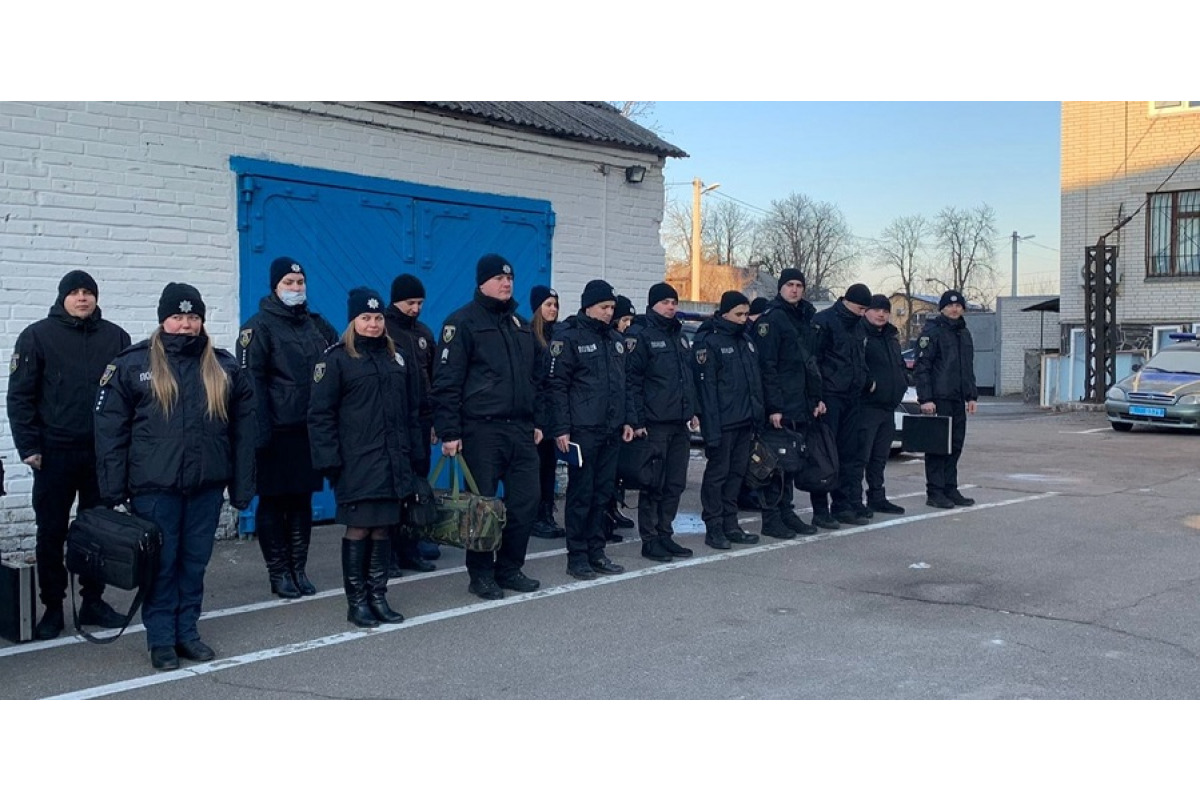 Поліцейські Броварщини провели навчально-тренувальний збір (ФОТО)