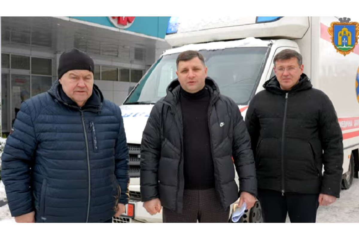 Броварська лікарня отримала «швидку» від благодійників зі США (ВІДЕО)