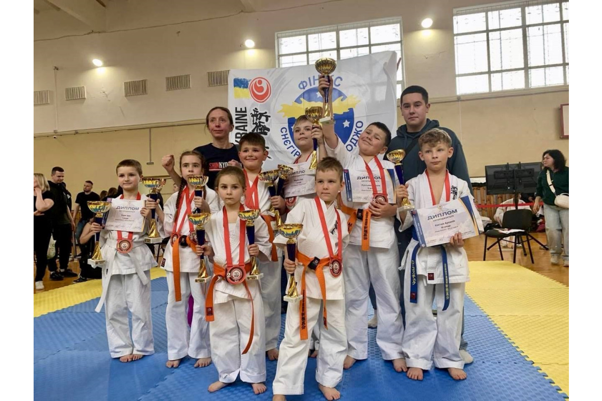 Бучанські каратисти здобули перемоги на турнірі Kryukivshchyna Open Cup