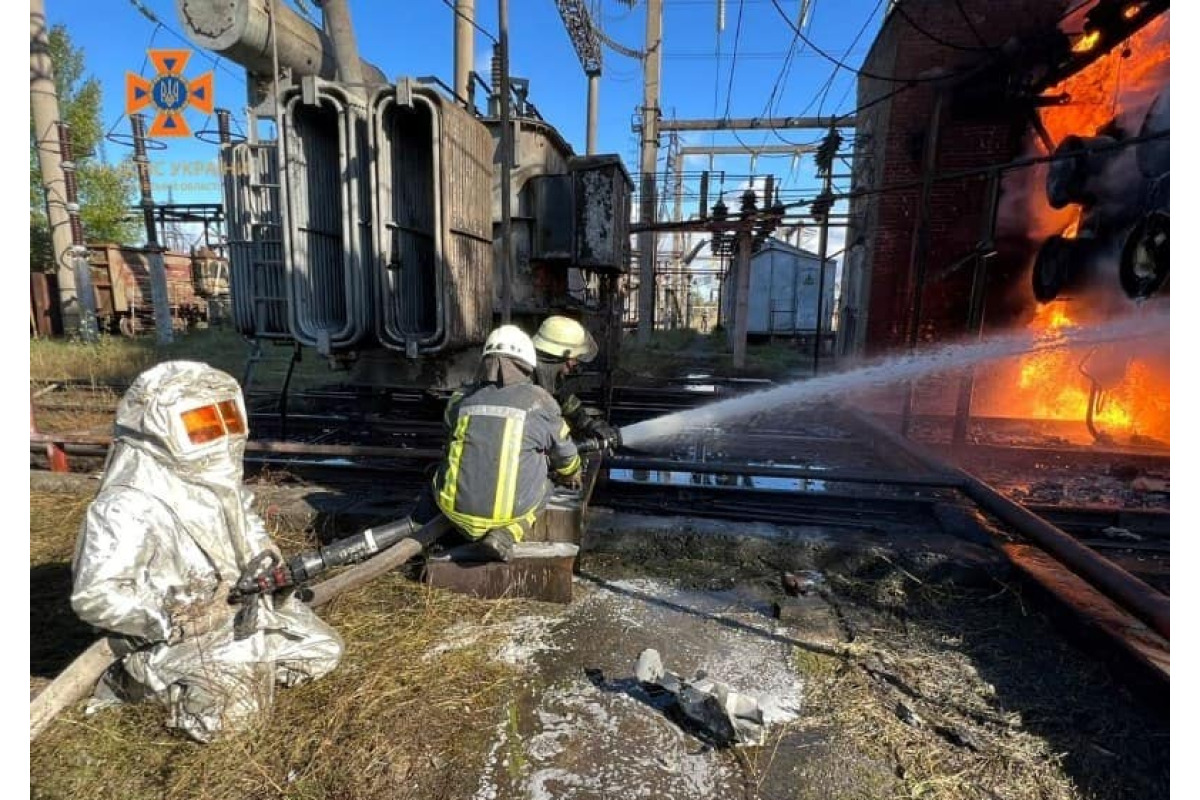 На Київщині внаслідок масованого ракетного удару постраждало підприємство (ВІДЕО)