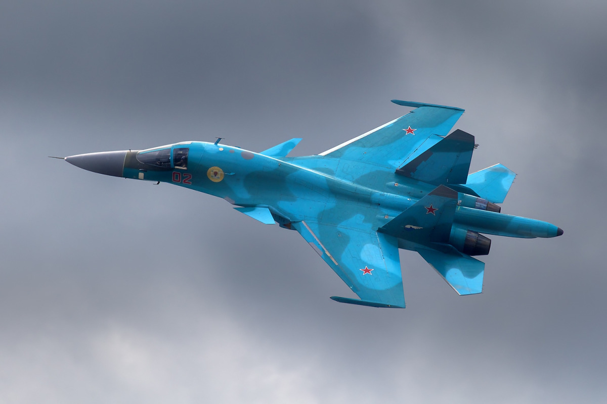 На Бучанщині збили ворожий винищувач СУ-34