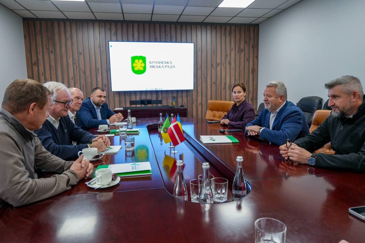 Буча домовилася про партнерство з данським муніципалітетом Рудерсдаль