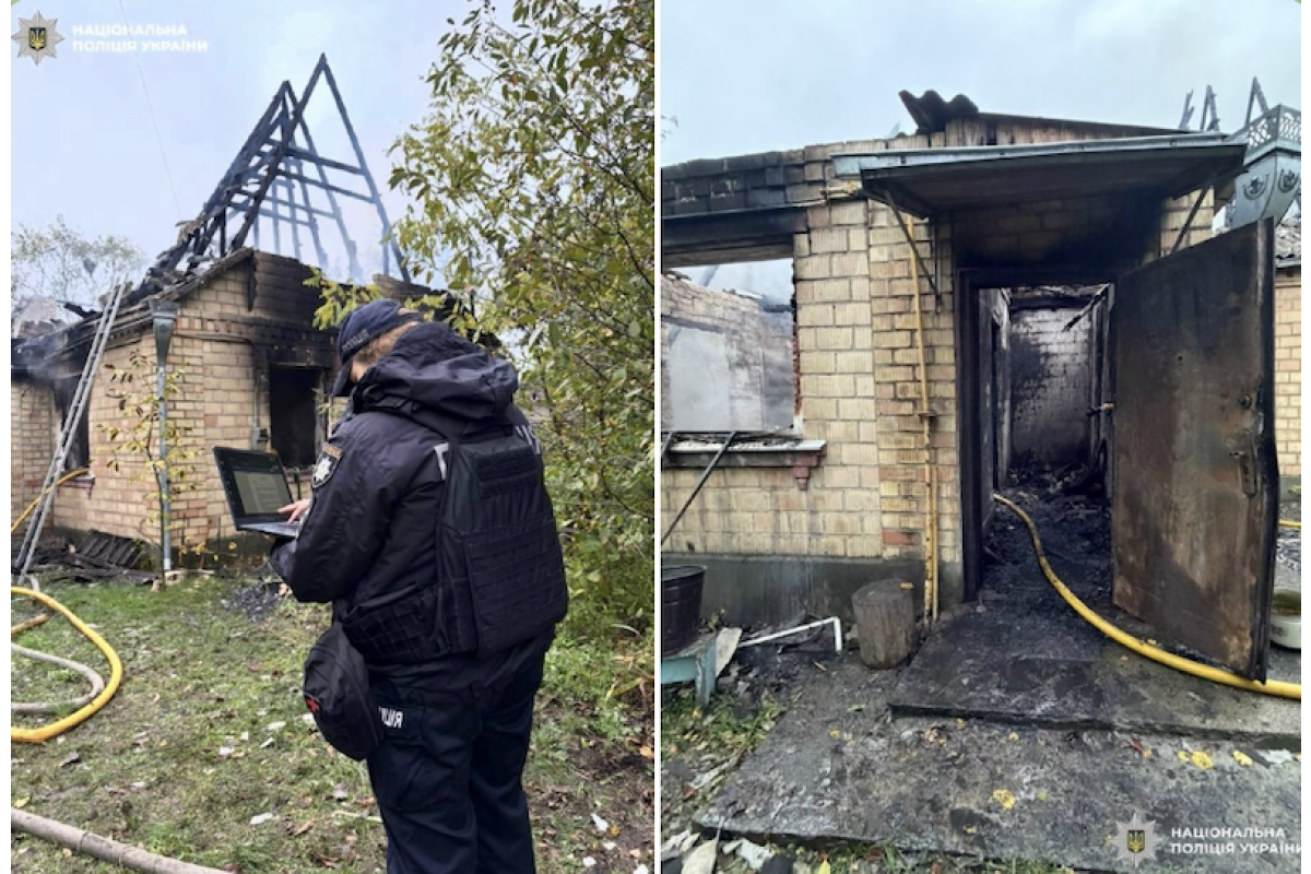 Пожежа забрала життя жінки на Білоцерківщині: поліція з'ясовує обставини