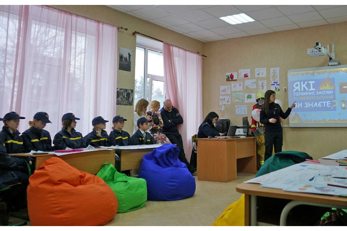 У Пірнівській громаді відкрили "Клас безпеки" (ФОТО, ВІДЕО)