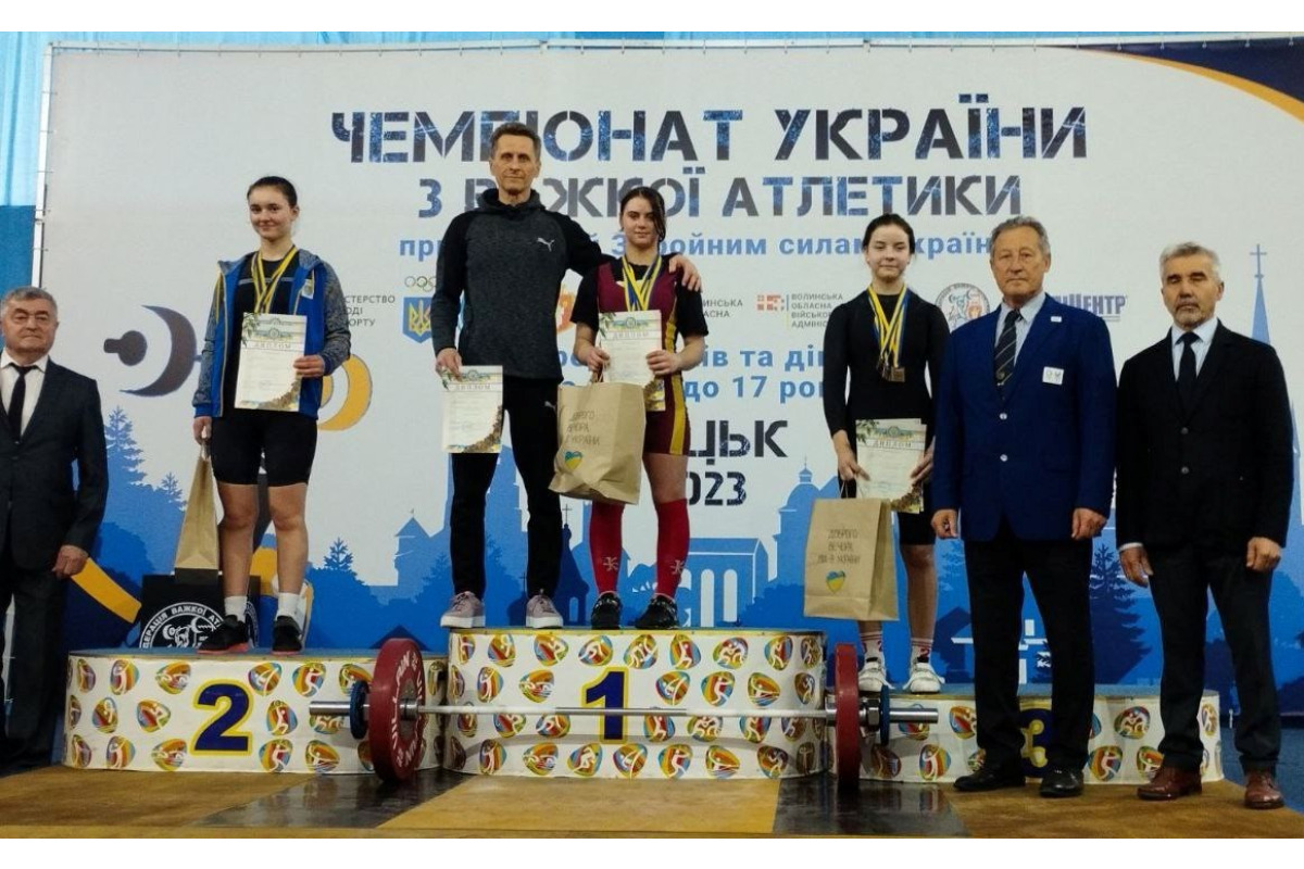 Мешканка Славутича стала чемпіонкою України з важкої атлетики