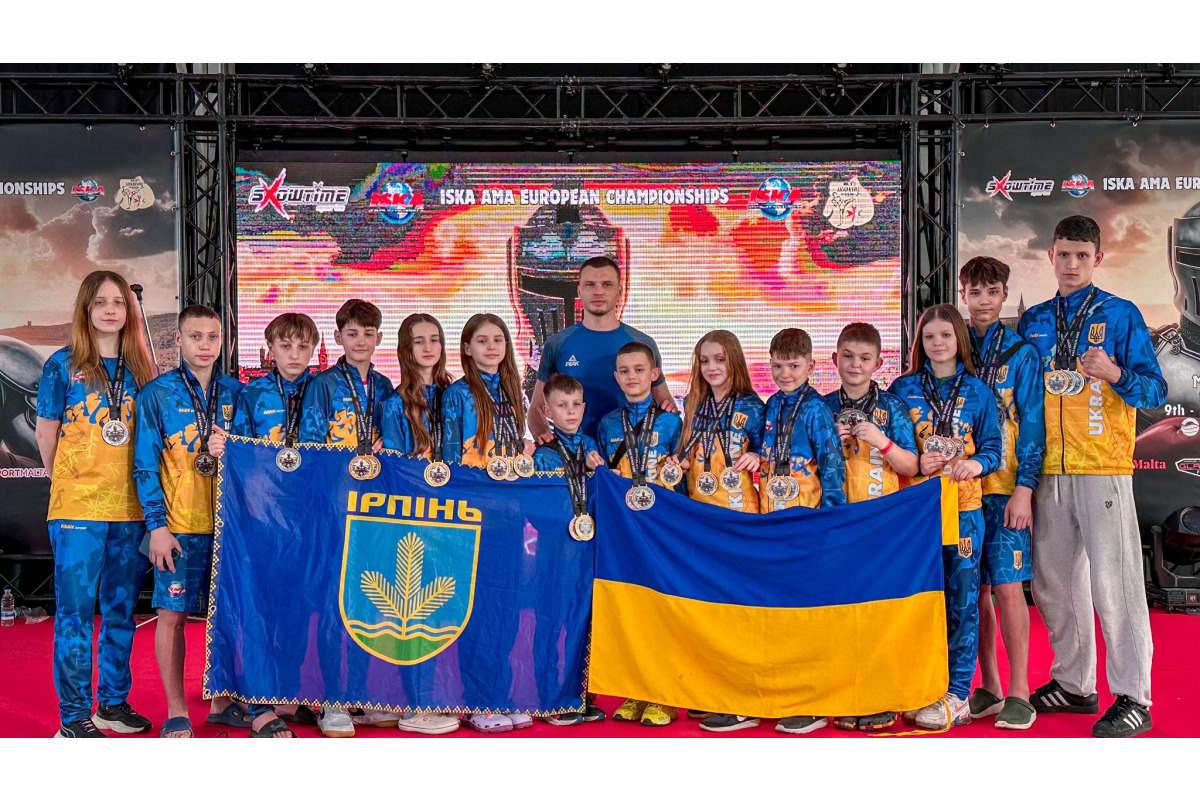 Ірпінські кікбоксери стали призерами Чемпіонату Європи ISKA