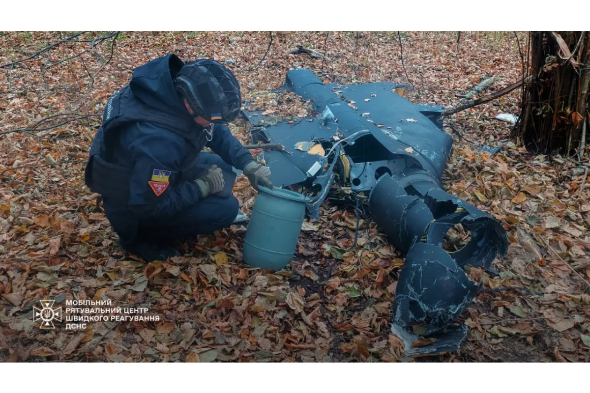 Сапери вилучили бойову частину ворожого БпЛА на Броварщині