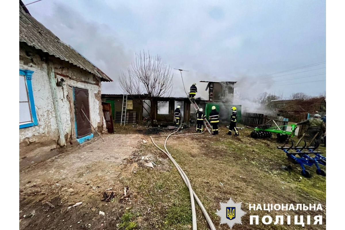 Пожежа у Баришівській громаді: чоловік міг загинути через куріння