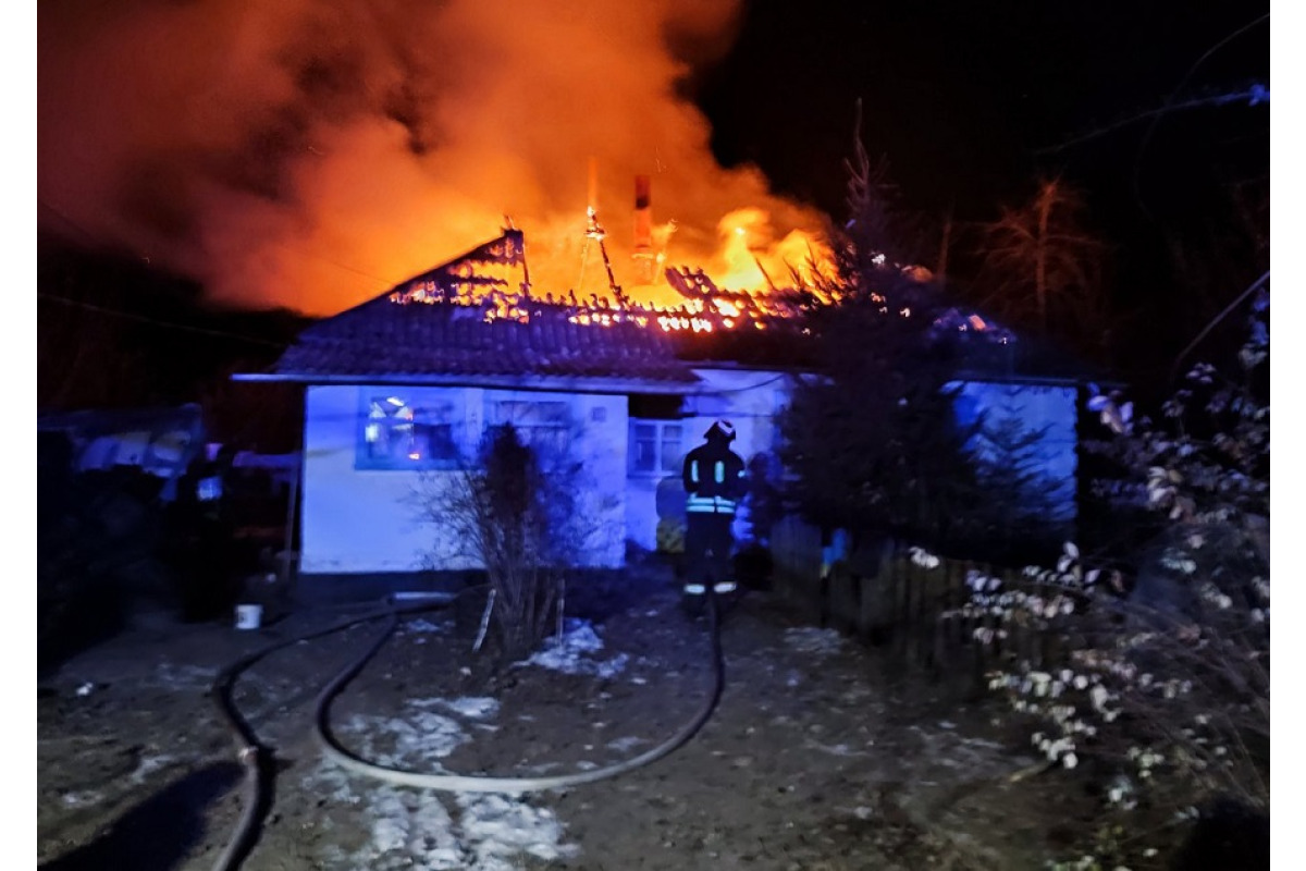 ДСНС ліквідувала загоряння житлового будинку у Богуславській громаді