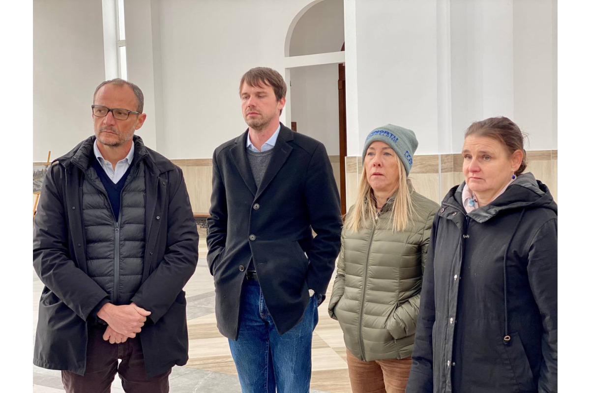 Делегація високопосадовців Управління Верховного комісара ООН у справах біженців відвідала Бучу