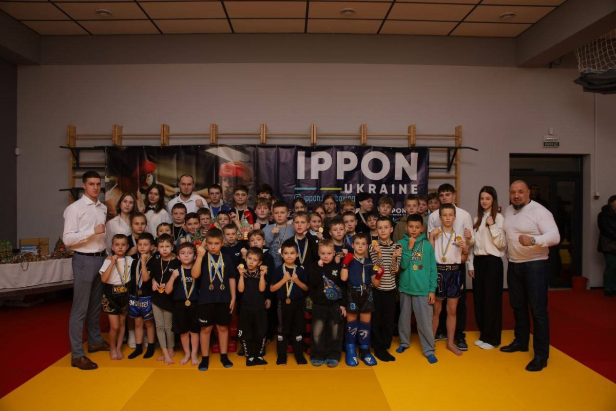 У Бучі пройшов різдвяний турнір з кікбоксингу WAKO серед початківців