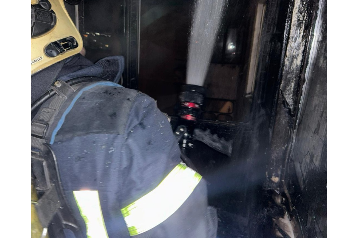 У Білій Церкві рятувальники з пожежі врятували чоловіка