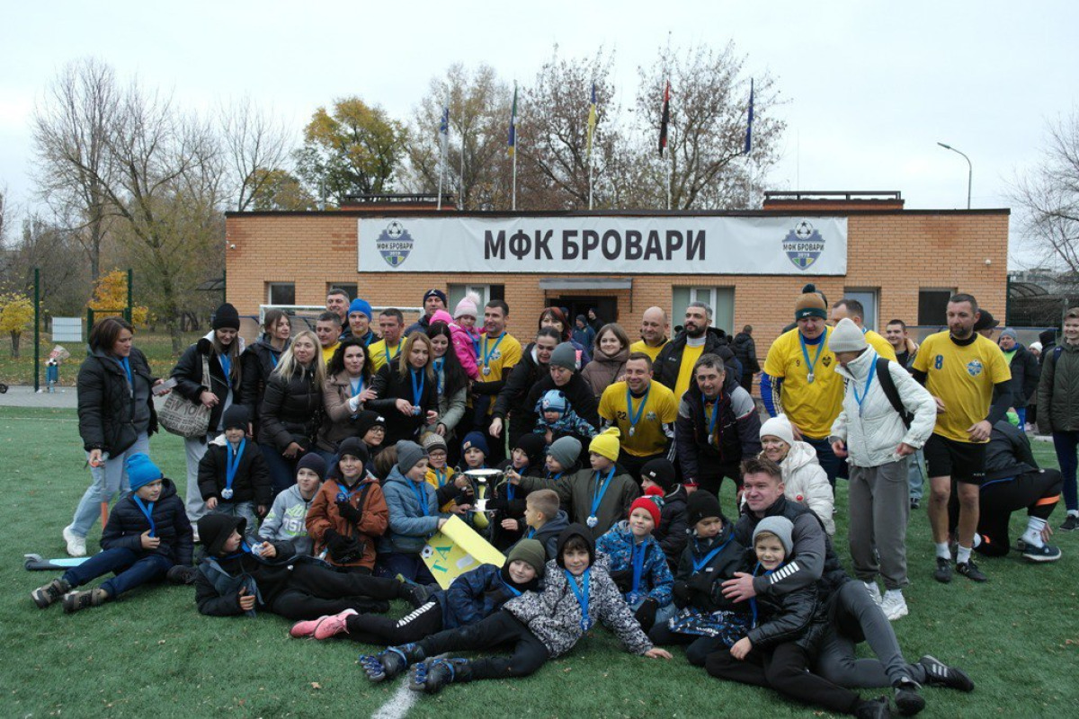 У Броварах провели щорічний футбольний турнір "Тато CUP"