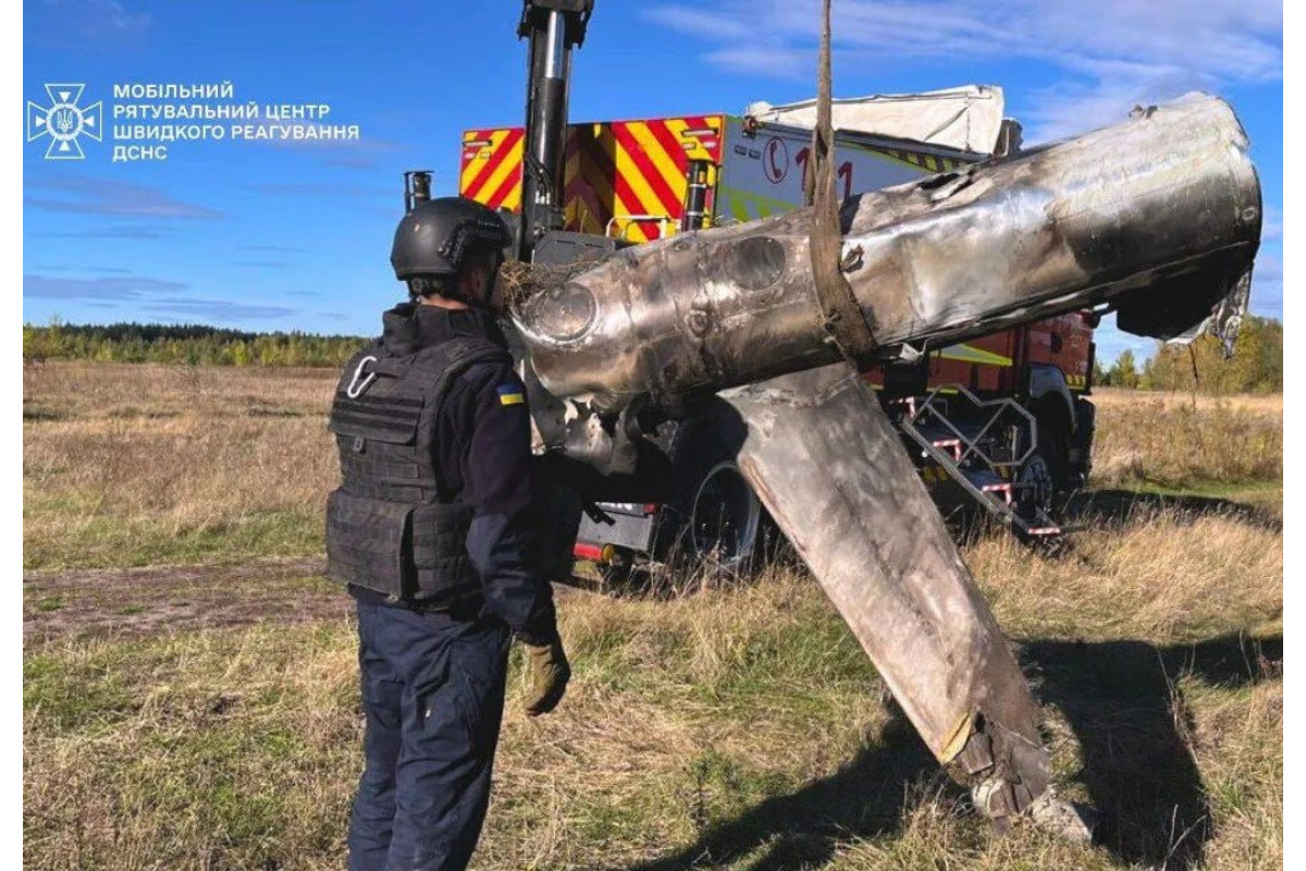 На Вишгородищині виявили величезні залишки ракети X-55