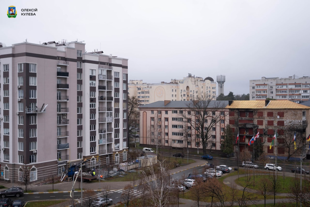 85% запланованих ремонтних робіт на одній із вулиць Бучі завершено