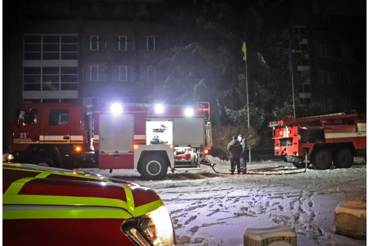На Бориспільщині горів Інститут розведення і генетики тварин ім. М. В. Зубця (ФОТО, ВІДЕО)