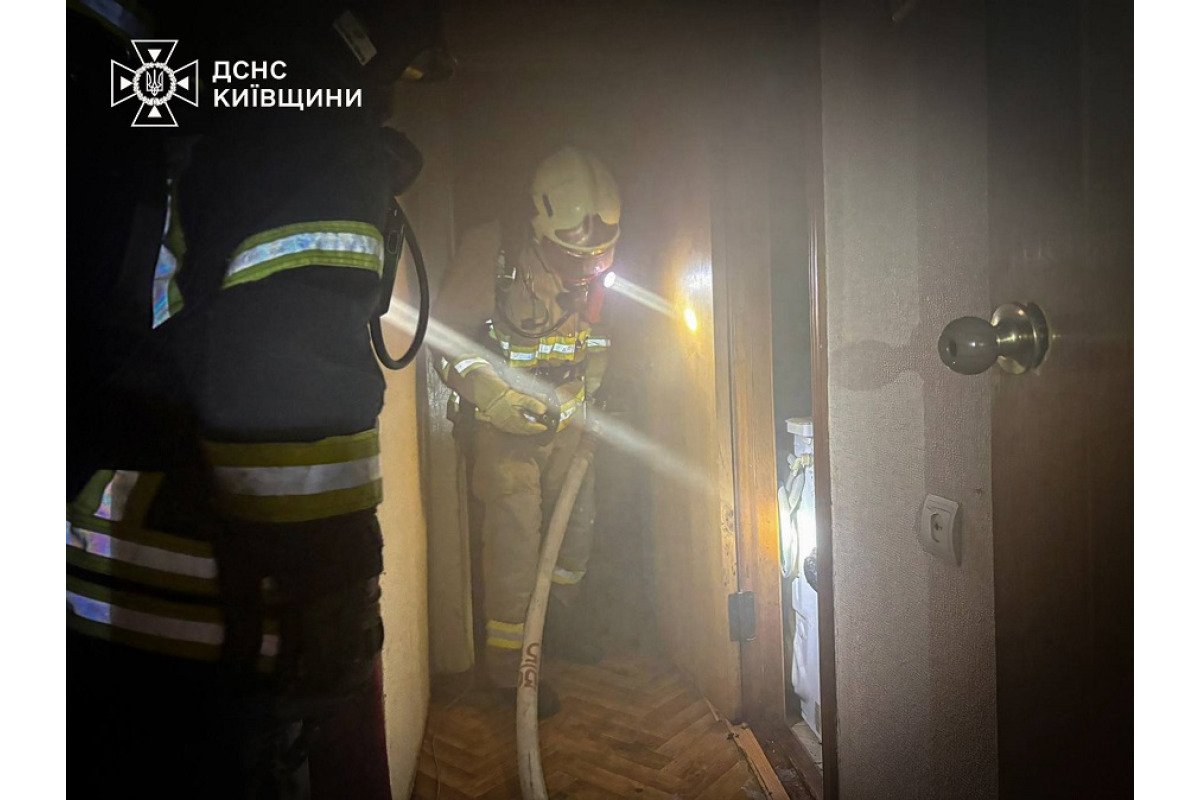 Під час пожежі у п’ятиповерхівці Ірпеня загинула жінка