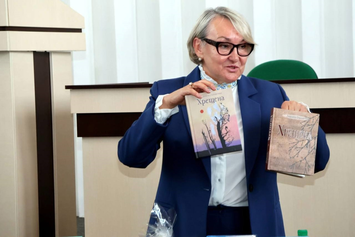 У Василькові пройшла презентація книги про героїчну землячку - Тетяну Теплюк "Хрещену"