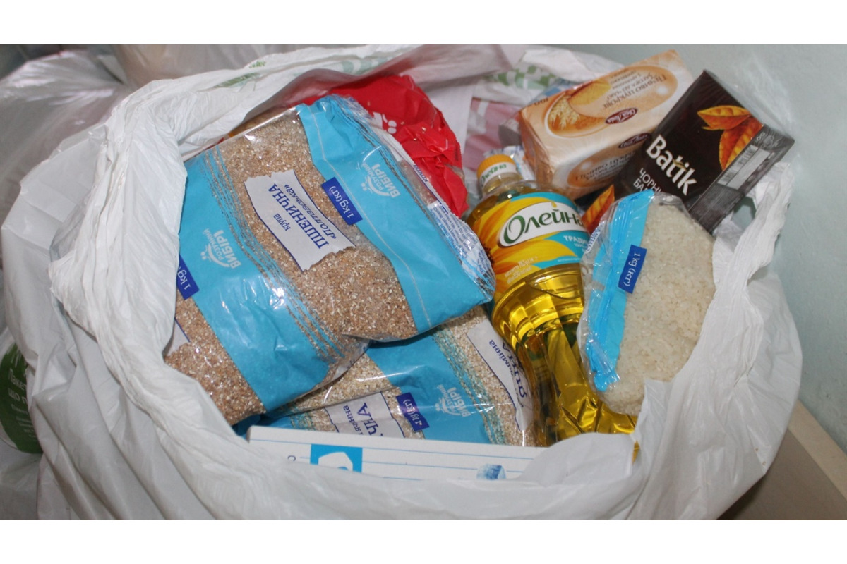 Переселенцям у Зазимській ОТГ роздаватимуть продуктові набори