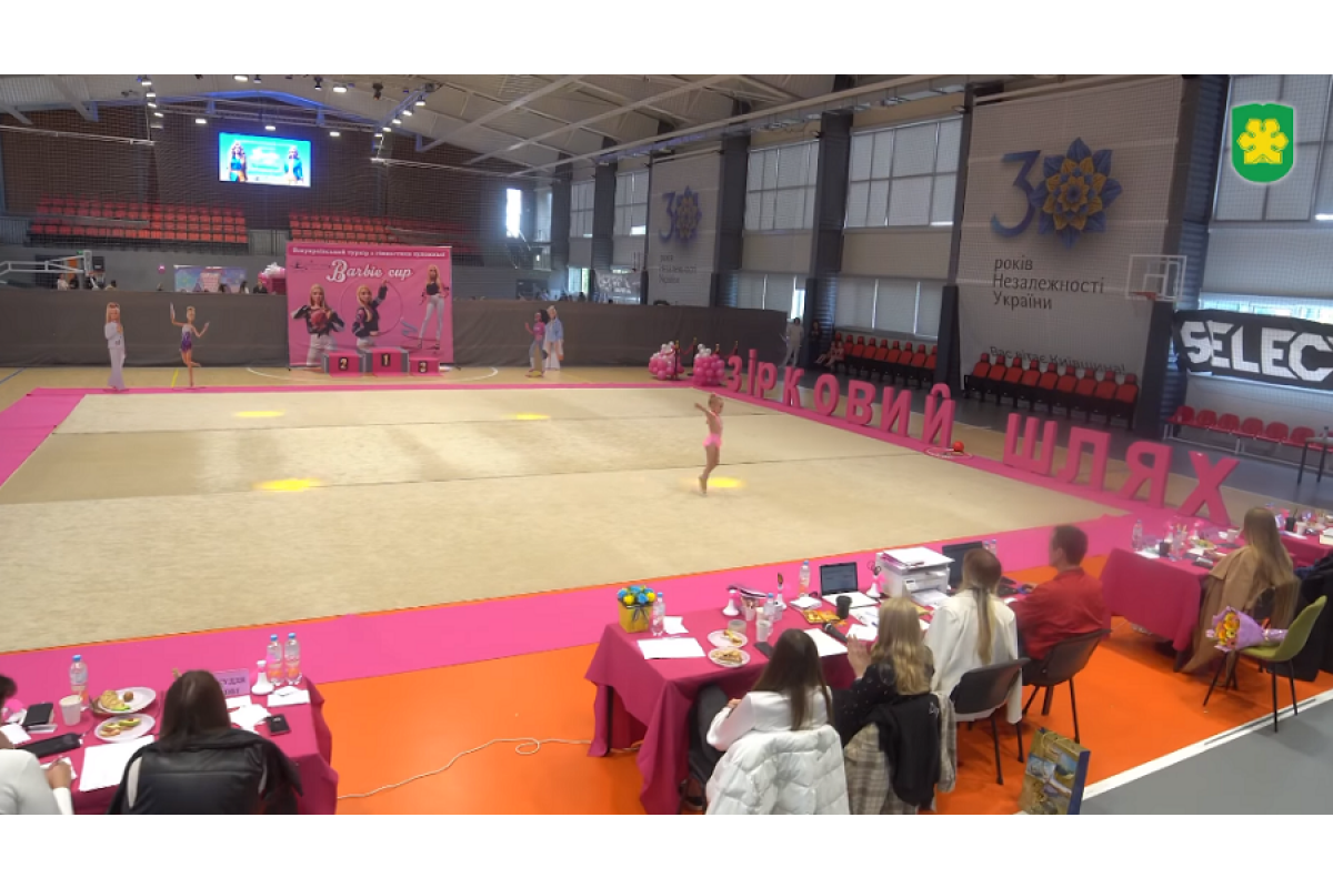 "Barbie cup": у Бучі провели Всеукраїнський турнір з художньої гімнастики