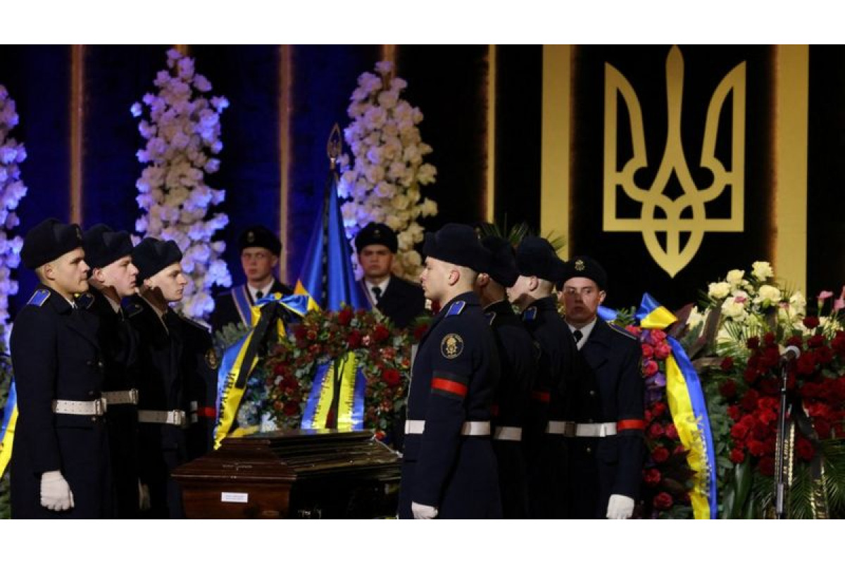 У Києві попрощалися із загиблим в авіатрощі у Броварах керівництвом МВС (ФОТО)