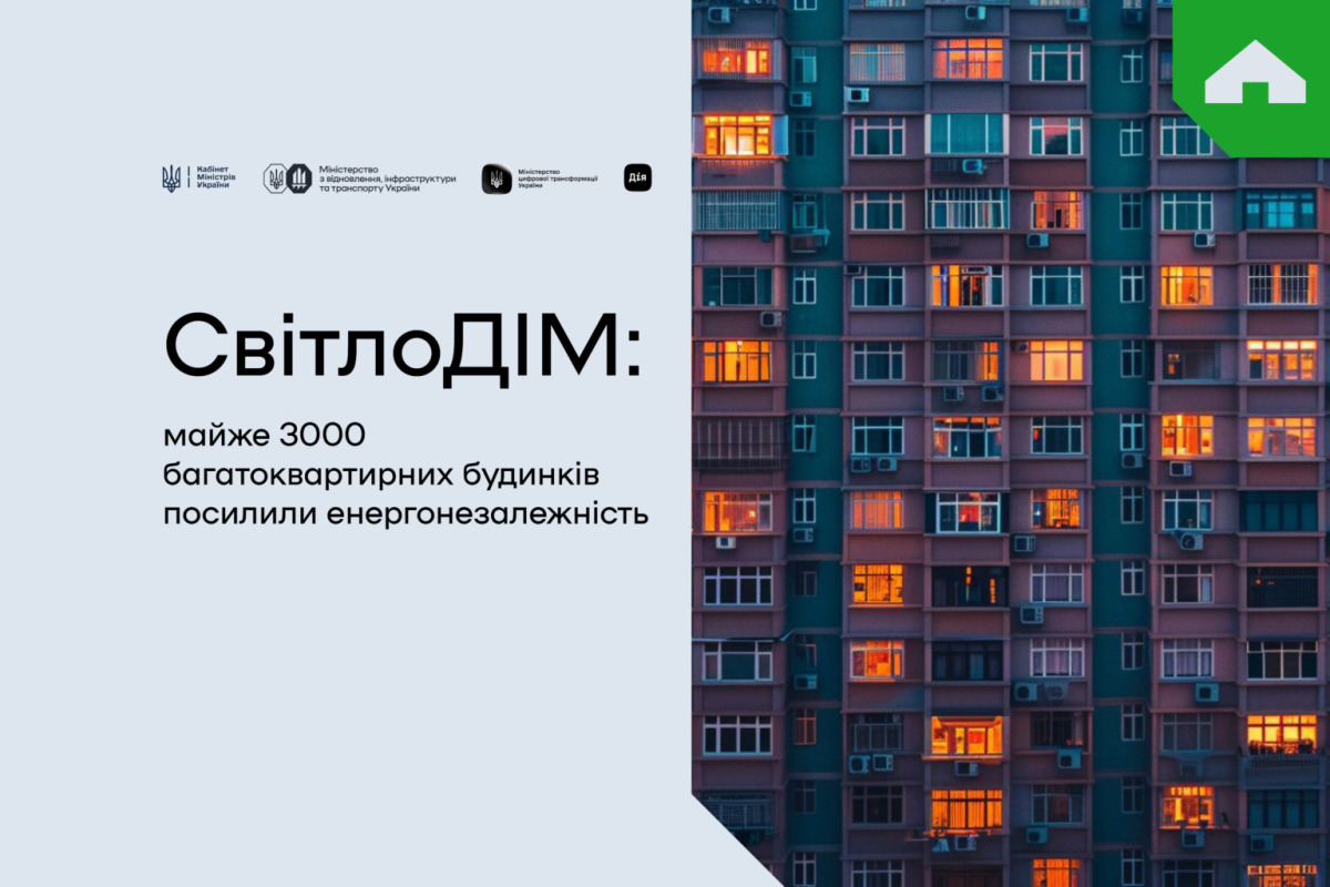 Понад 950 багатоквартирних будинків Київщини отримали фінансування за програмою "СвітлоДІМ"