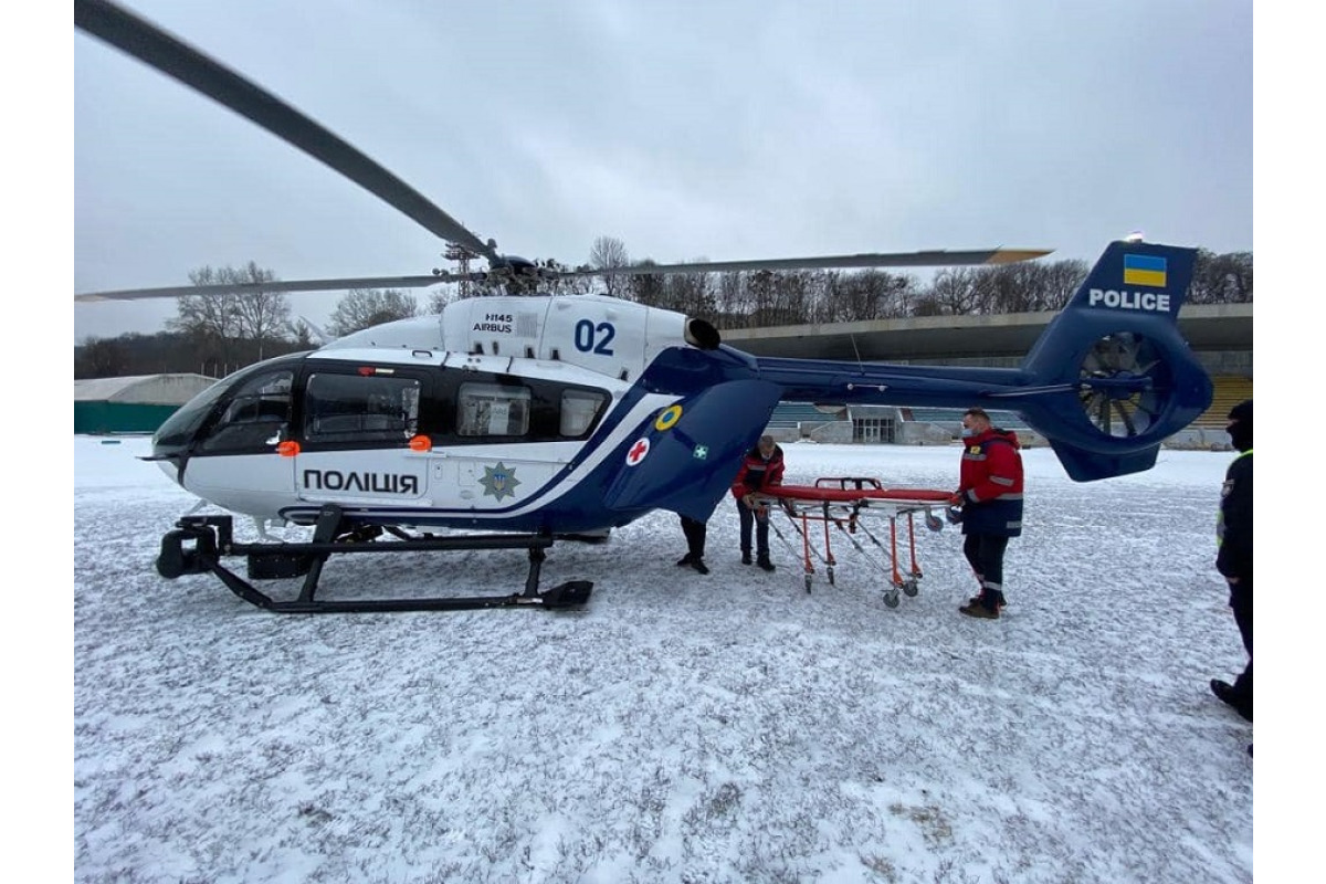 За день на Київщині було здійснено дві аеромедичні евакуації хворих (ФОТО)