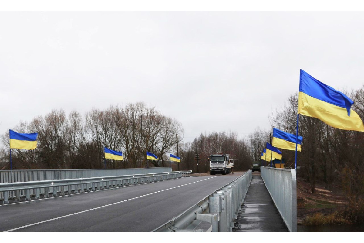 Між Київською та Житомирською областями відновили ще один міст