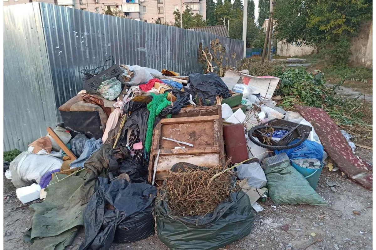 У Глевасі ліквідували стихійне сміттєзвалище